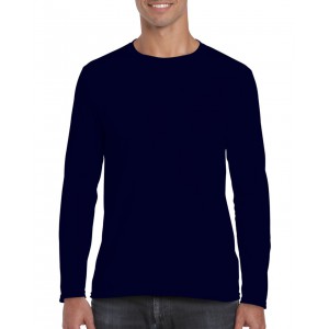 SOFTSTYLE<SUP><sup>®</sup></SUP> ADULT LONG SLEEVE T-SHIRT, Navy <font size=1>[ENG]</font>