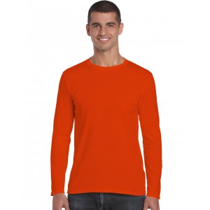 SOFTSTYLE<SUP><sup>®</sup></SUP> ADULT LONG SLEEVE T-SHIRT, Orange <font size=1>[ENG]</font>