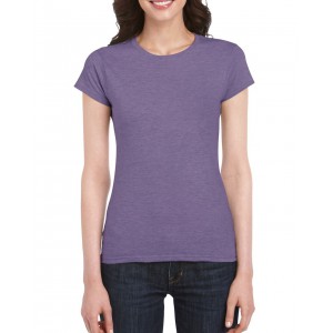 SOFTSTYLE<SUP><sup>®</sup></SUP> LADIES' T-SHIRT, Heather Purple <font size=1>[ENG]</font>