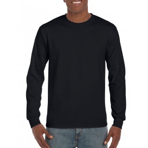 ULTRA COTTON<sup>™</sup> ADULT LONG SLEEVE T-SHIRT, Black <font size=1>[ENG]</font>