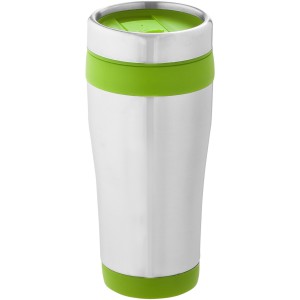 Elwood 410 ml Isolierbecher, silber, Lindgrün
