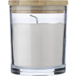 Glass candle Riven, white <font size=1>[ENG]</font> (1207021-02)