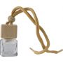 Glass refillable car freshener Roman, brown