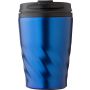 PP and stainless steel mug Rida, blue