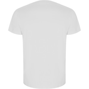 Golden short sleeve men's t-shirt, White (T-shirt, 90-100% cotton)