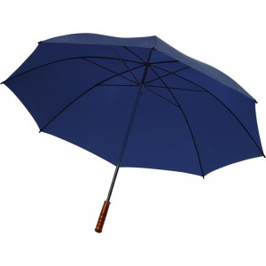 Polyester (190T) umbrella Rosemarie, blue (Golf umbrellas)