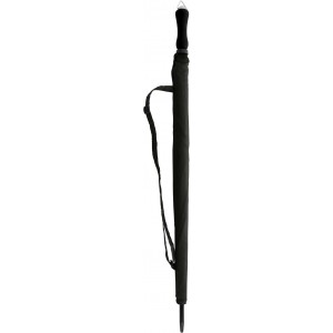Polyester (210T) umbrella Beatriz, black (Golf umbrellas)