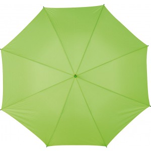 Polyester (210T) umbrella Beatriz, light green (Golf umbrellas)