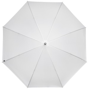 Romee 30'' windproof recycled PET golf umbrella, White (Golf umbrellas)