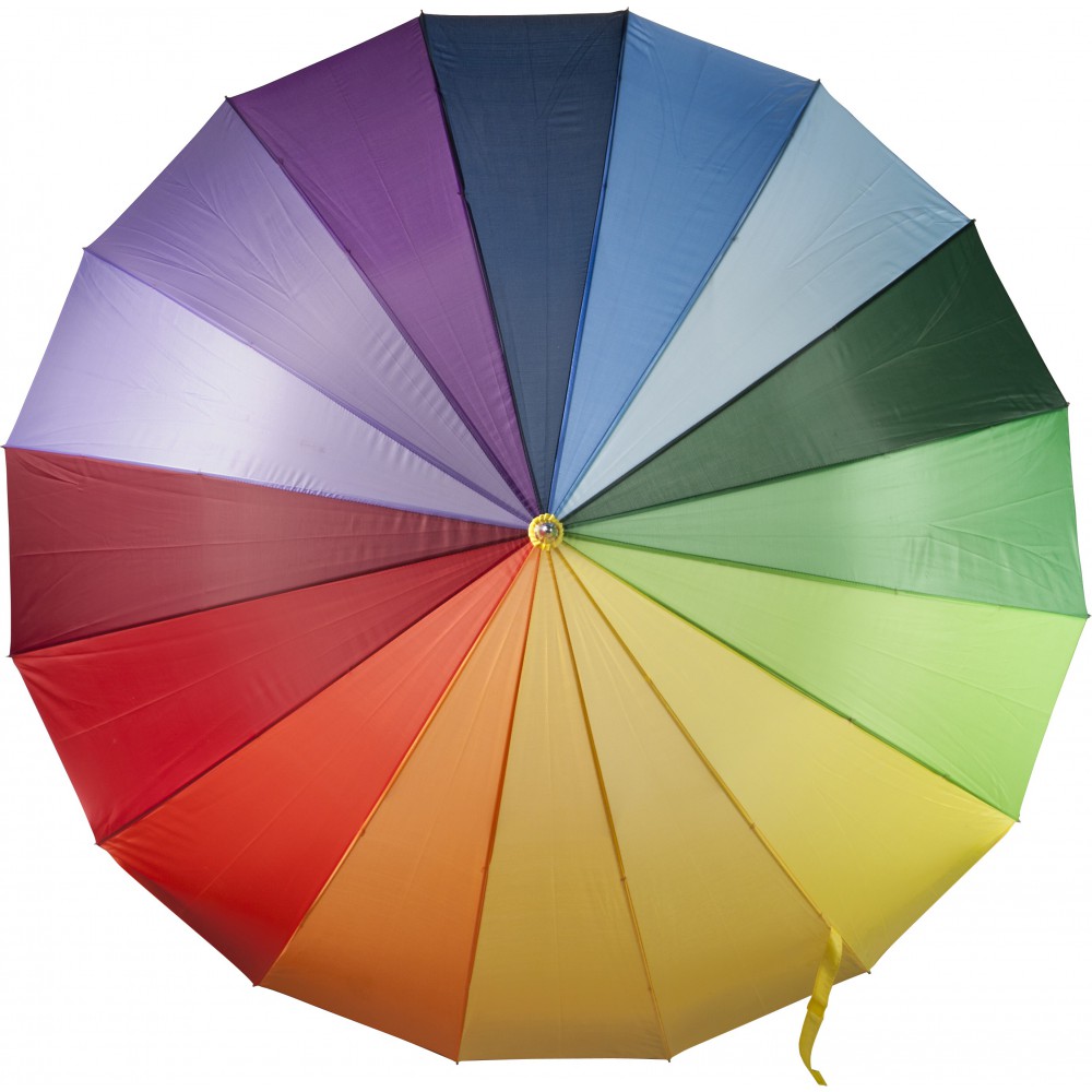 Portierschirm aus Nylon Haya, custom/multicolor (Golfschirme)