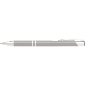 Kugelschreiber aus Aluminium Delia, Silber