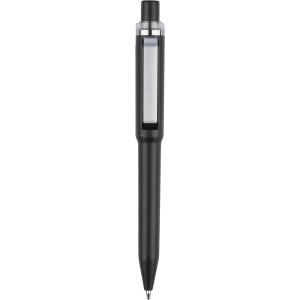 Recycled ABS ballpen Zephyra, black <font size=1>[ENG]</font>