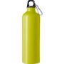 Aluminium flask Gio, yellow