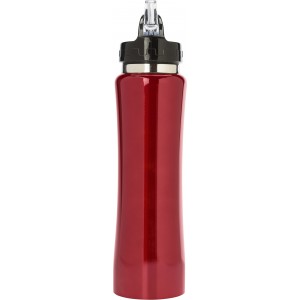 Stainless steel double walled flask Teresa, red (Sport bottles)