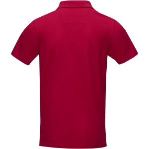 Graphite short sleeve men's  organic polo, Red (Polohemden, 90-100% Baumwolle)
