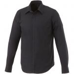 Hamell long sleeve shirt, solid black (3816899)