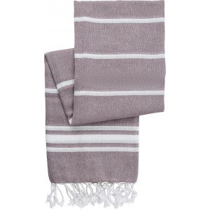 Hamman-Handtuch aus 100% Baumwolle Riyad, Bordeauxrot