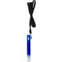 Lanyard with spray bottle and torch, blue