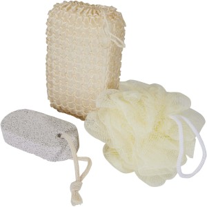 Harmony 3-piece bath accessories set, Natural (Badesets)