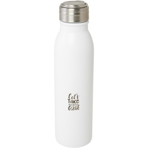 Harper 700 ml RCS certified stainless steel water bottle wit (Water bottles)