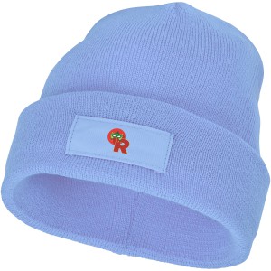 Boreas beanie with patch, light blue (Hats)
