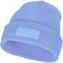 Boreas beanie with patch, light blue