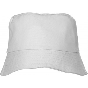 Cotton sun hat Felipe, white (Hats)