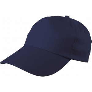 Cotton twill cap Lisa, blue (Hats)