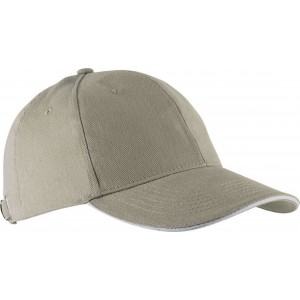ORLANDO - 6 PANELS CAP, Beige/White (Hats)