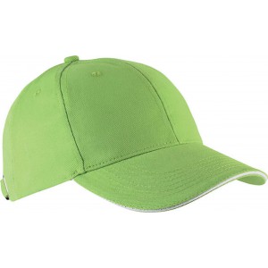 ORLANDO - 6 PANELS CAP, Lime/White (Hats)
