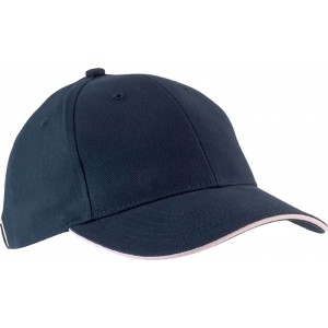 ORLANDO - 6 PANELS CAP, Navy/Pink (Hats)