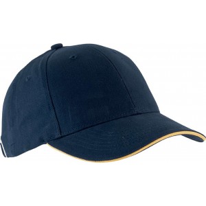 ORLANDO - 6 PANELS CAP, Navy/Yellow (Hats)