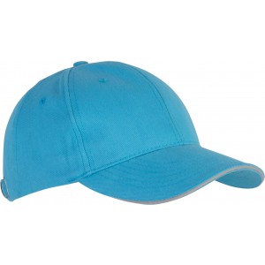 ORLANDO - 6 PANELS CAP, Surf Blue/Light Grey (Hats)