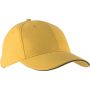 ORLANDO - 6 PANELS CAP, Yellow/Slate Grey