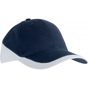 RACING - TWO-TONE 6 PANEL CAP, Navy/White (Hats)