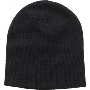 RPET polyester beanie Jayden, black (Hats)