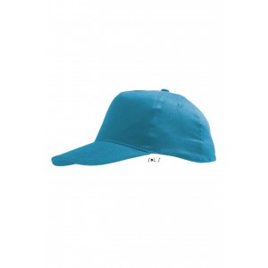SOL'S SUNNY KIDS - FIVE PANELS CAP, Aqua (Hats)