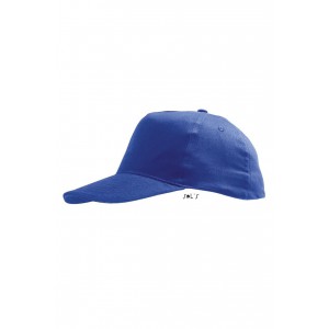 SOL'S SUNNY KIDS - FIVE PANELS CAP, Royal Blue (Hats)