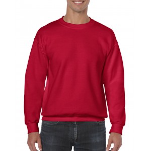 HEAVY BLEND(tm) ADULT CREWNECK SWEATSHIRT, Cherry Red (Pullovers)