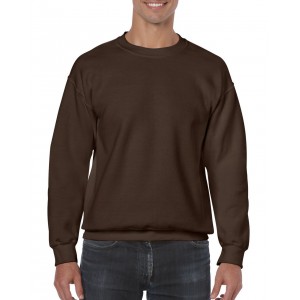 HEAVY BLEND(tm) ADULT CREWNECK SWEATSHIRT, Dark Chocolate (Pullovers)