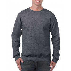 HEAVY BLEND(tm) ADULT CREWNECK SWEATSHIRT, Dark Heather (Pullovers)