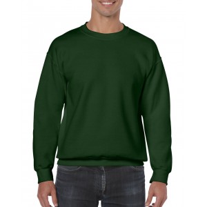 HEAVY BLEND(tm) ADULT CREWNECK SWEATSHIRT, Forest Green (Pullovers)