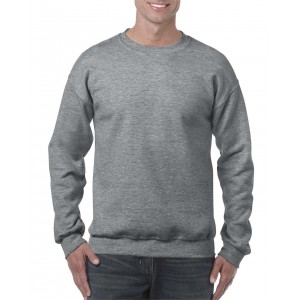 HEAVY BLEND(tm) ADULT CREWNECK SWEATSHIRT, Graphite Heather (Pullovers)