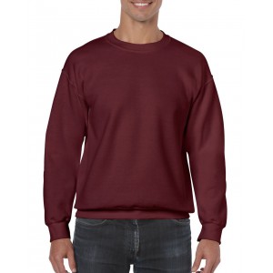 HEAVY BLEND(tm) ADULT CREWNECK SWEATSHIRT, Maroon (Pullovers)