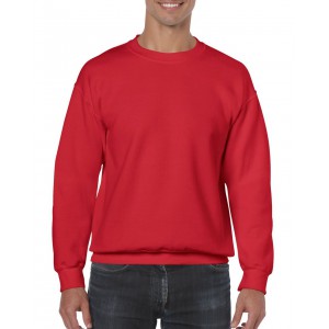 HEAVY BLEND(tm) ADULT CREWNECK SWEATSHIRT, Red (Pullovers)