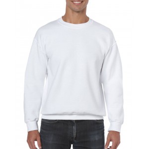 HEAVY BLEND(tm) ADULT CREWNECK SWEATSHIRT, White (Pullovers)