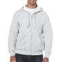 HEAVY BLEND(tm) ADULT FULL ZIP HOODED SWEATSHIRT, Ash