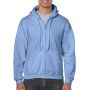 HEAVY BLEND(tm) ADULT FULL ZIP HOODED SWEATSHIRT, Carolina Blue