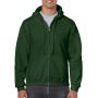 HEAVY BLEND(tm) ADULT FULL ZIP HOODED SWEATSHIRT, Forest Green