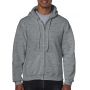 HEAVY BLEND(tm) ADULT FULL ZIP HOODED SWEATSHIRT, Graphite Heather